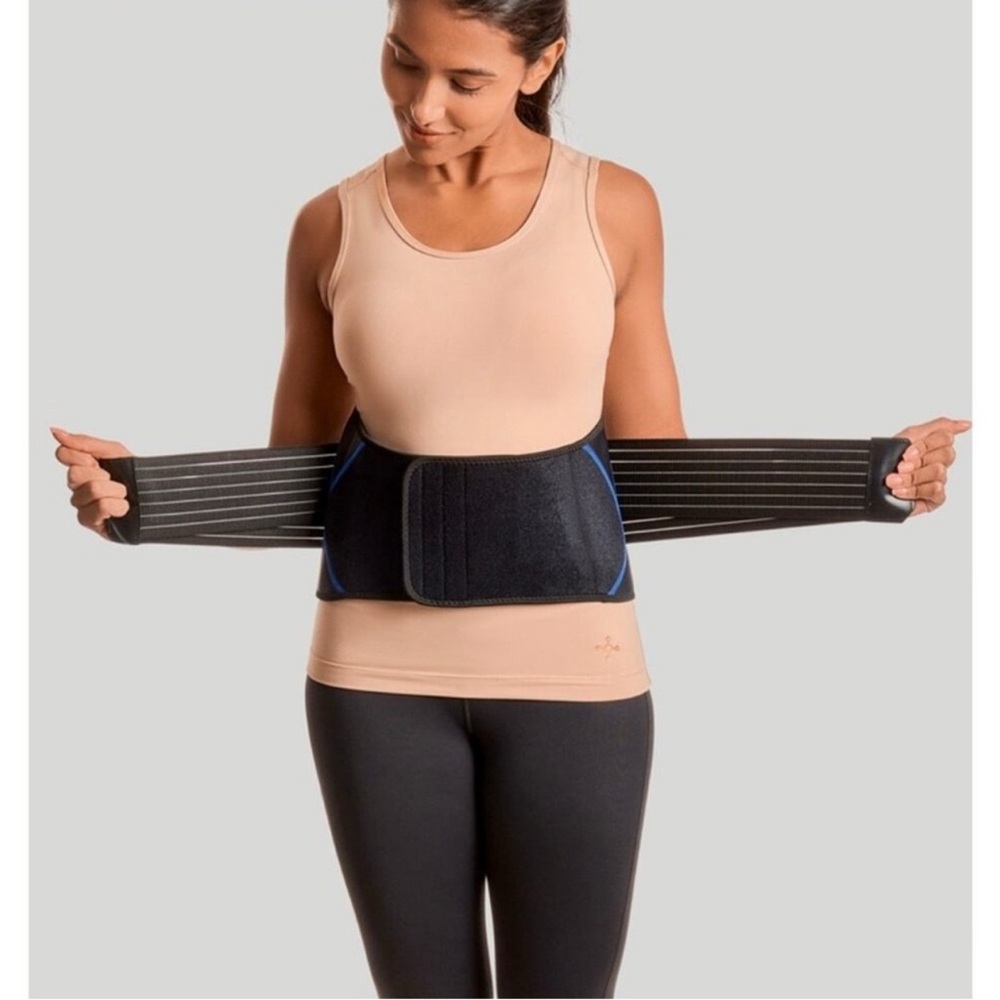 Adjustable Back Brace - Black